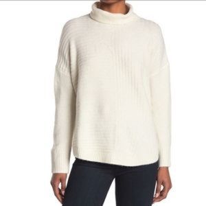 Como vintage X Nordstrom creme super soft & cozy tunic style sweater size L NWT